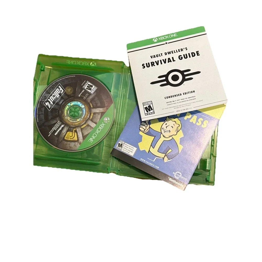 Fallout 4 Xbox One 2015 With Survival Guide Excellent Condition